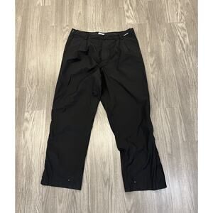 Zero Restriction Pants Mens XL Black Goretex Rain Wet Weather Waterproof Outdoor